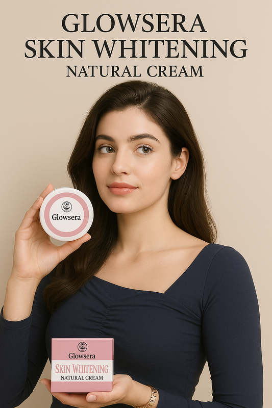 Glowsera Skin Whitening Cream – For Face, Hands & Feet – 40ml | 7 Days Visible Result